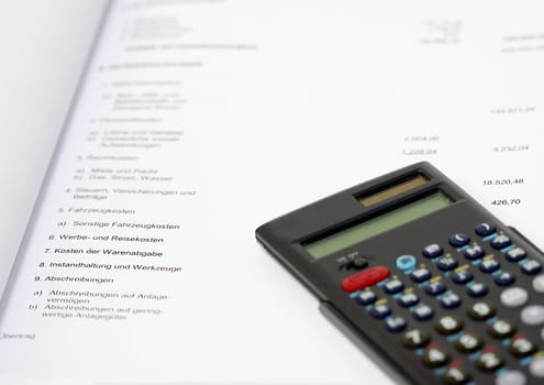 Statement of cost