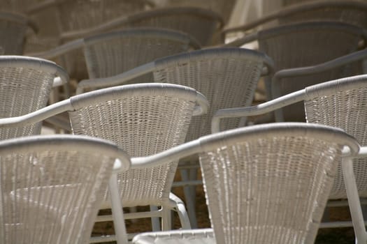 White chairs