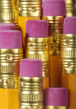 Pencils close-up