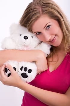 Cuddly toy hug
