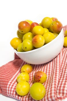 Mirabelle plums