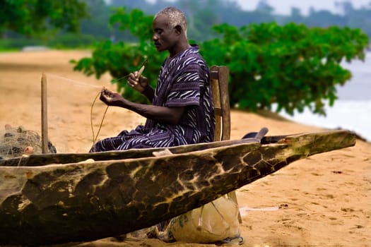the fisherman and his Piorge