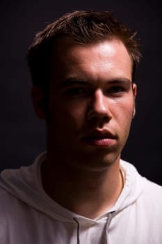 Portrait of a boxer