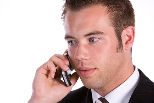 Man talking on the phone