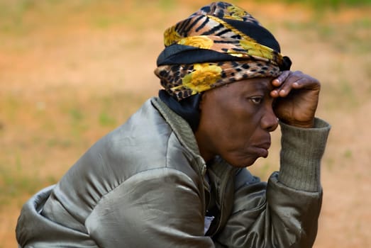 Mado is the sister of my African wife,she explicitly allowed me to publish this picture. It's not about "marketing"" feelings,but about showing a vivid image of African people."