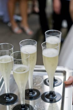 Champagne reception