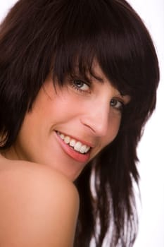 Portrait of a smiling woman