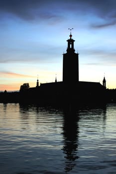 The town hall was one of Sweden's largest construction projects in the 20th century. It was completed in 1923 and is a landmark of Stockholm. Ragnar Östberg (1866-1945),one of Sweden's leading architects,designed the building in the National Romantic style