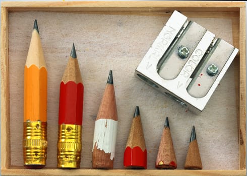 sharpened