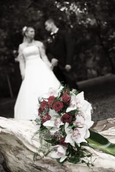 "The wedding bouquet is discarded,the yes-word is said, the rings have long since been plugged in,the step is now daring. What at first was just a love affair is now all the happiness, a life happy in togetherness,builds on itself piece by piece. So intimately k"