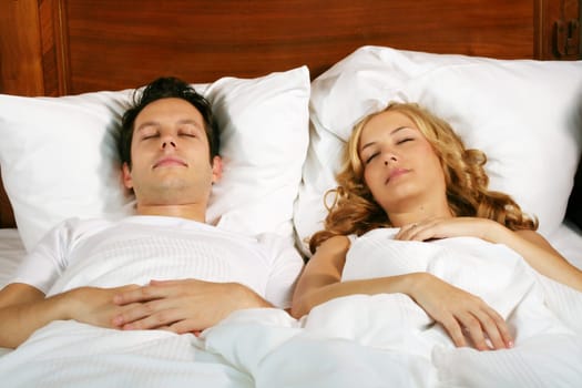 couple in bed