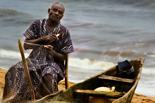 The work of the fisherman