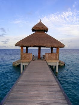 On the jetty