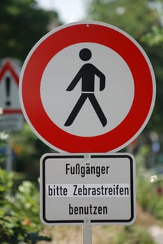 Please use zebra crossings