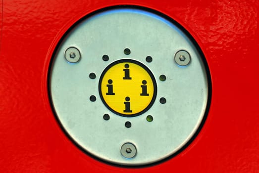 Info button