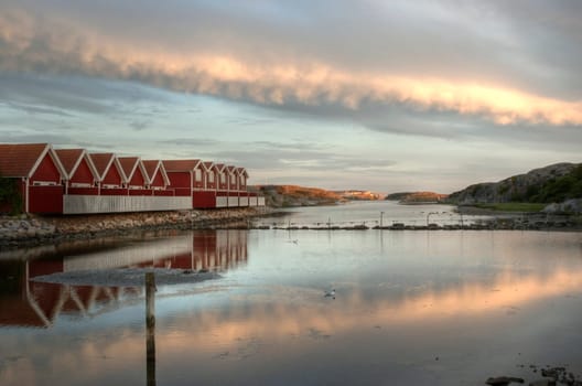Evening atmosphere in Sweden