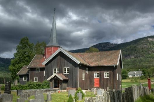 Flesberg Kirke 1735