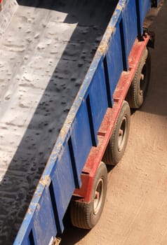 Trucks from above