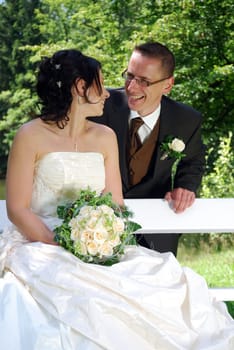 Wedding couple