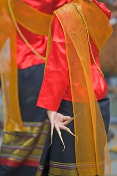 Thai dance performance