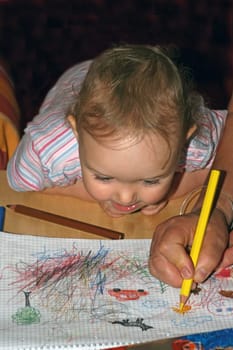 Painting with Grandma
