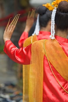 Thai dance performance