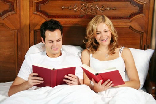 Reading in bed