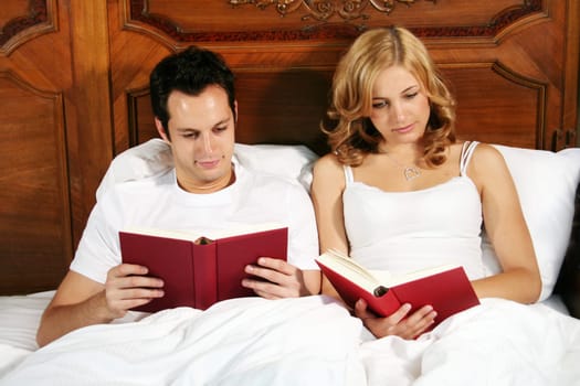 Reading in bed