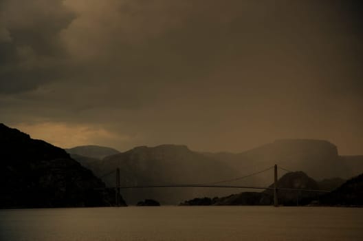 Bridge on the Lysefjord