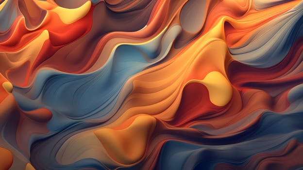 abstract colorful shapeless artistic unobtrusive background and wallpaper. Neural network generated in May 2023. Not based on any actual scene or pattern.