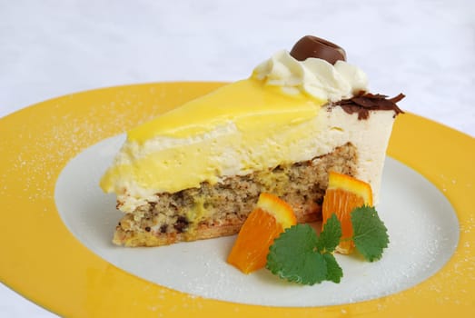 Egg Liqueur Gourmet Cake