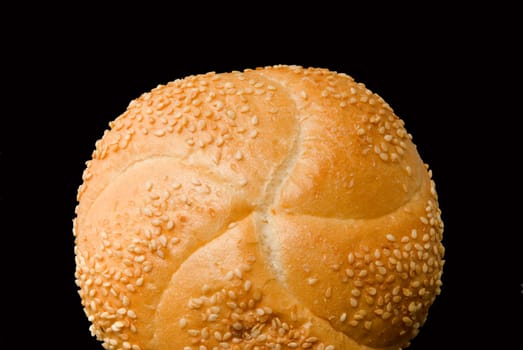 Sesame Bun-Isolated