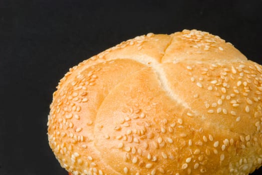 Sesame Bun-Isolated