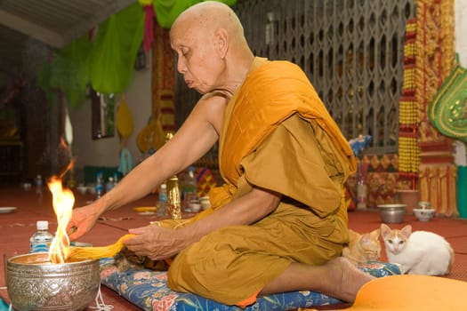 Buddhist Ceremony,Laos