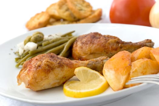 thigh,thigh,mallet,chicken,gegri
