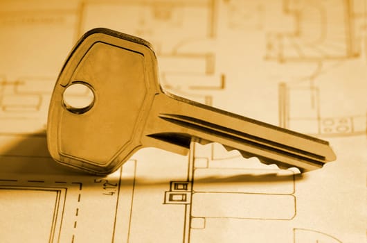 Front door key