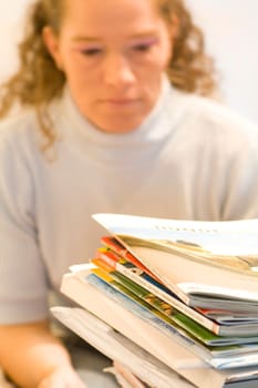Woman reading
