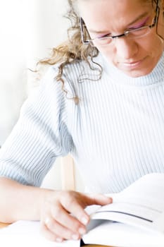 Woman reading