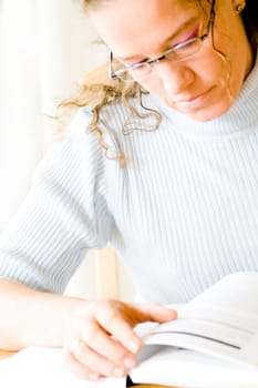 Woman reading