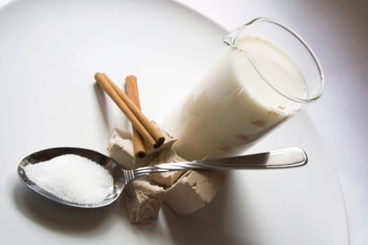 Yeast dough ingredients