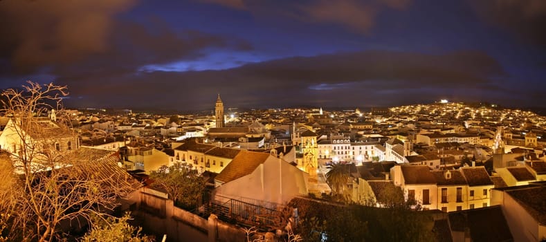Antequera Night Panorama