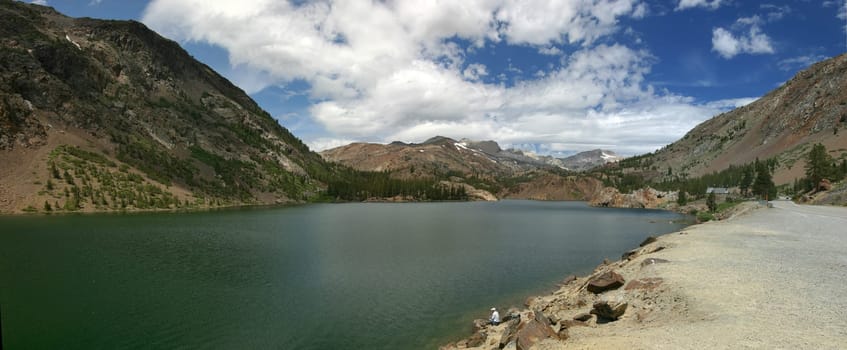 Ellery Lake near Yosemite National Park