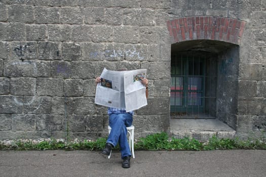 Read the newspaper