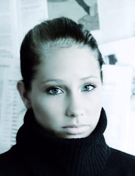 Portrait of a young businesswoman