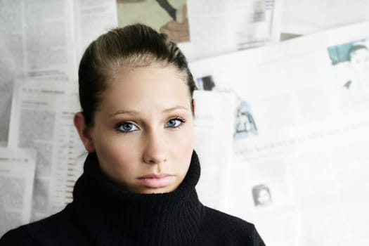 Portrait of a young businesswoman