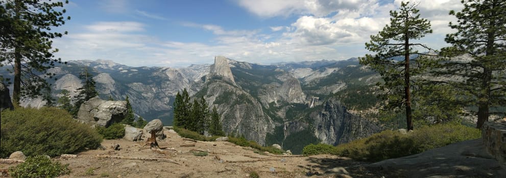 Yosemite National Park Panorama