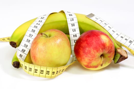 Apples and bananas