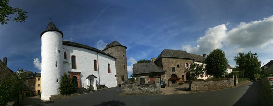 Panorama from 5 portrait shots