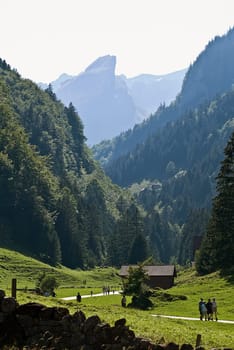 Path over the Meglisalp