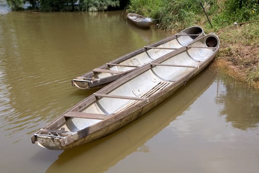 Aerial bomb as a boat